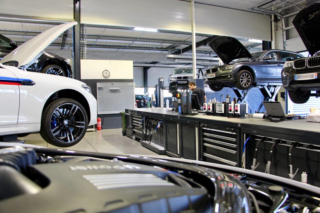garage automobile