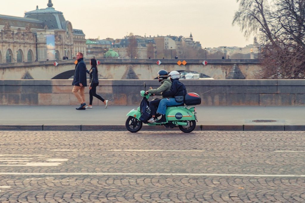 scooter en ville