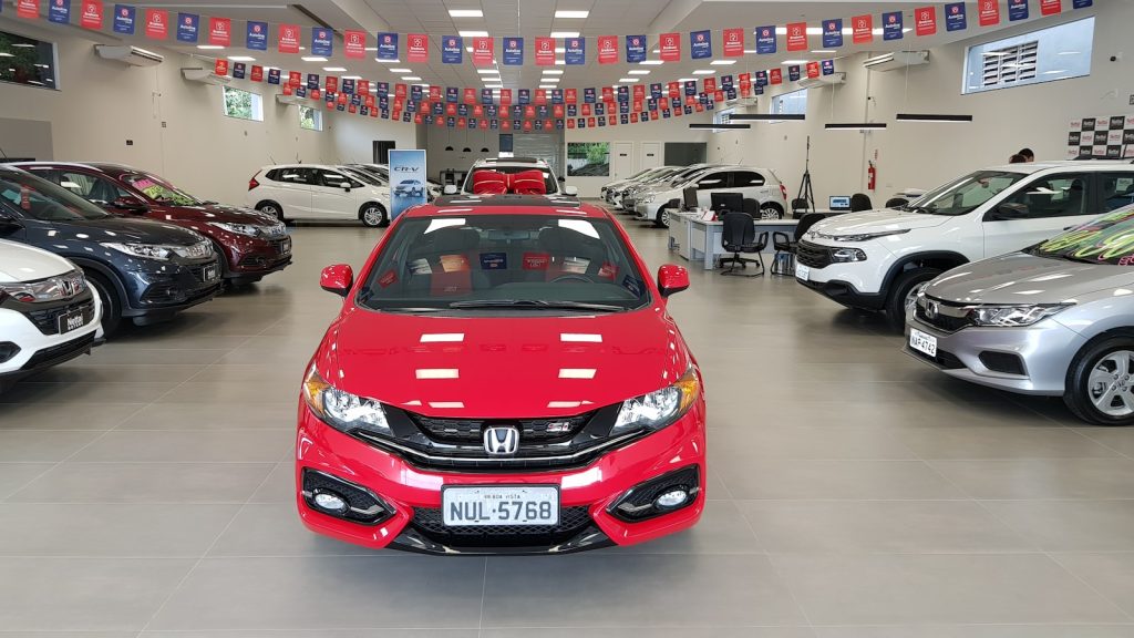 une concession Honda.