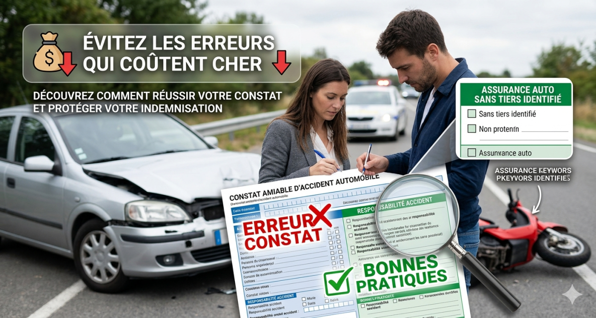 Réussir son constat amiable