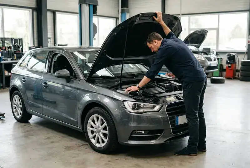Inspection d’une voiture d’occasion avant achat