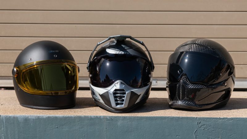 casque moto design