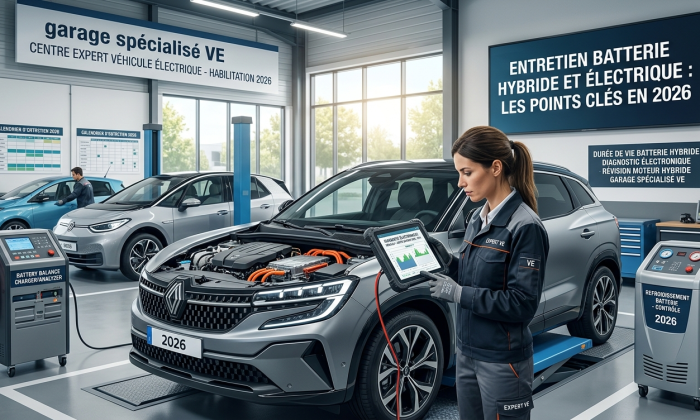 Entretien batterie hybride 2026