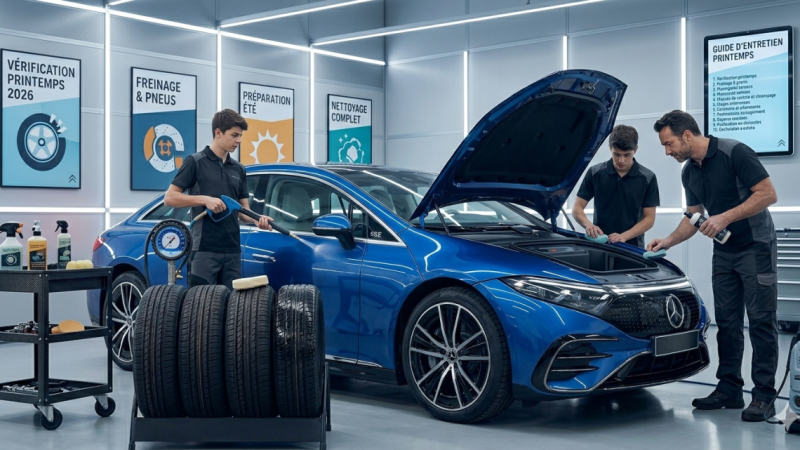 Entretien voiture printemps 2026
