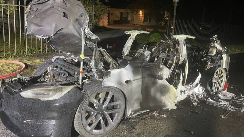 risque incendie voiture électrique