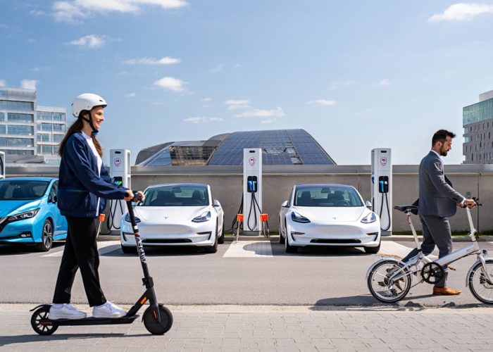 Illustration pour article sur le marché des bornes de recharge électrique