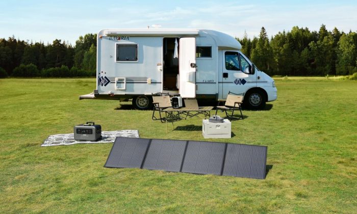 camping-car panneau solaire autonomie