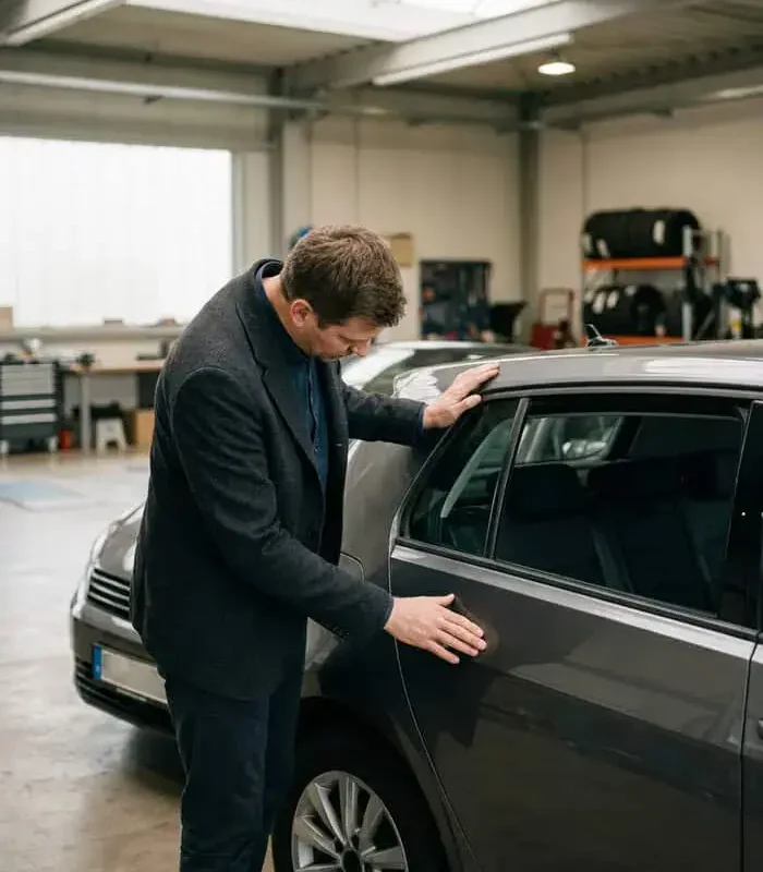 Inspection d’une voiture d’occasion avant achat
